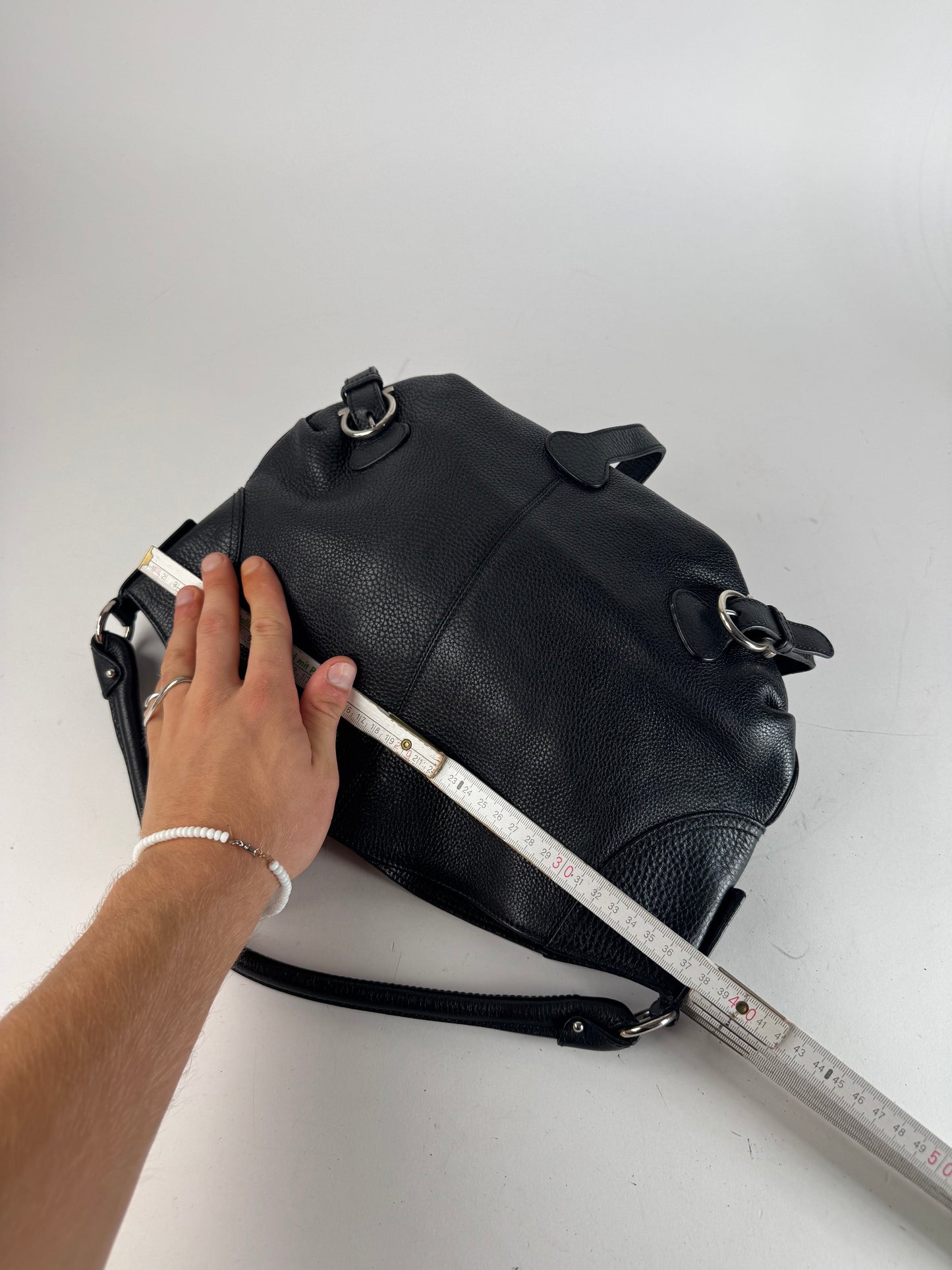 Vintage Salvatore Ferragamo Leather Bag black