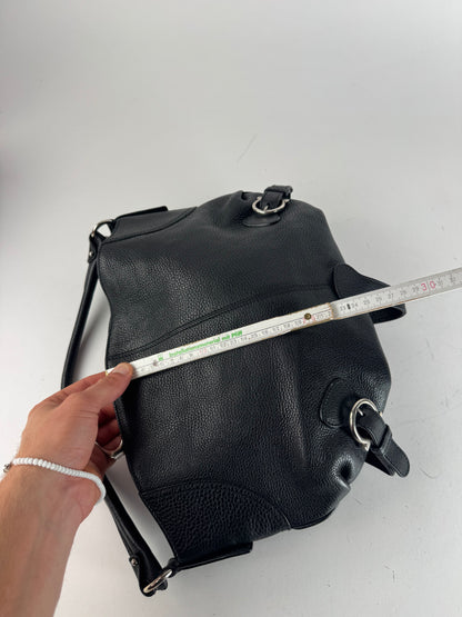 Vintage Salvatore Ferragamo Leather Bag black