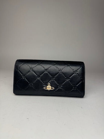 Vintage Vivienne Westwood Leather Wallet Black