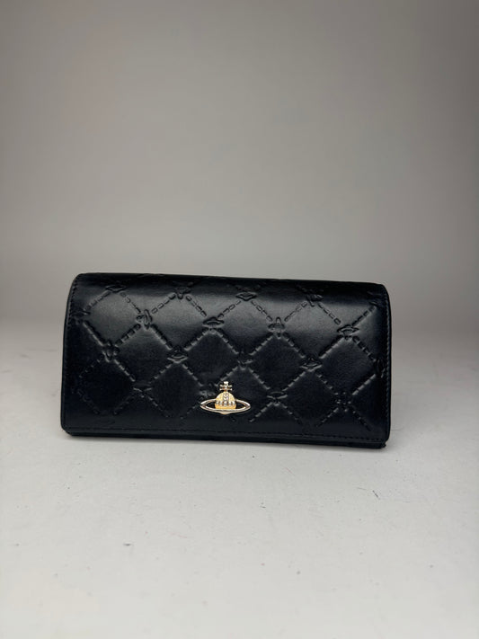 Vintage Vivienne Westwood Leather Wallet Black