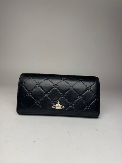 Vintage Vivienne Westwood Leather Wallet Black