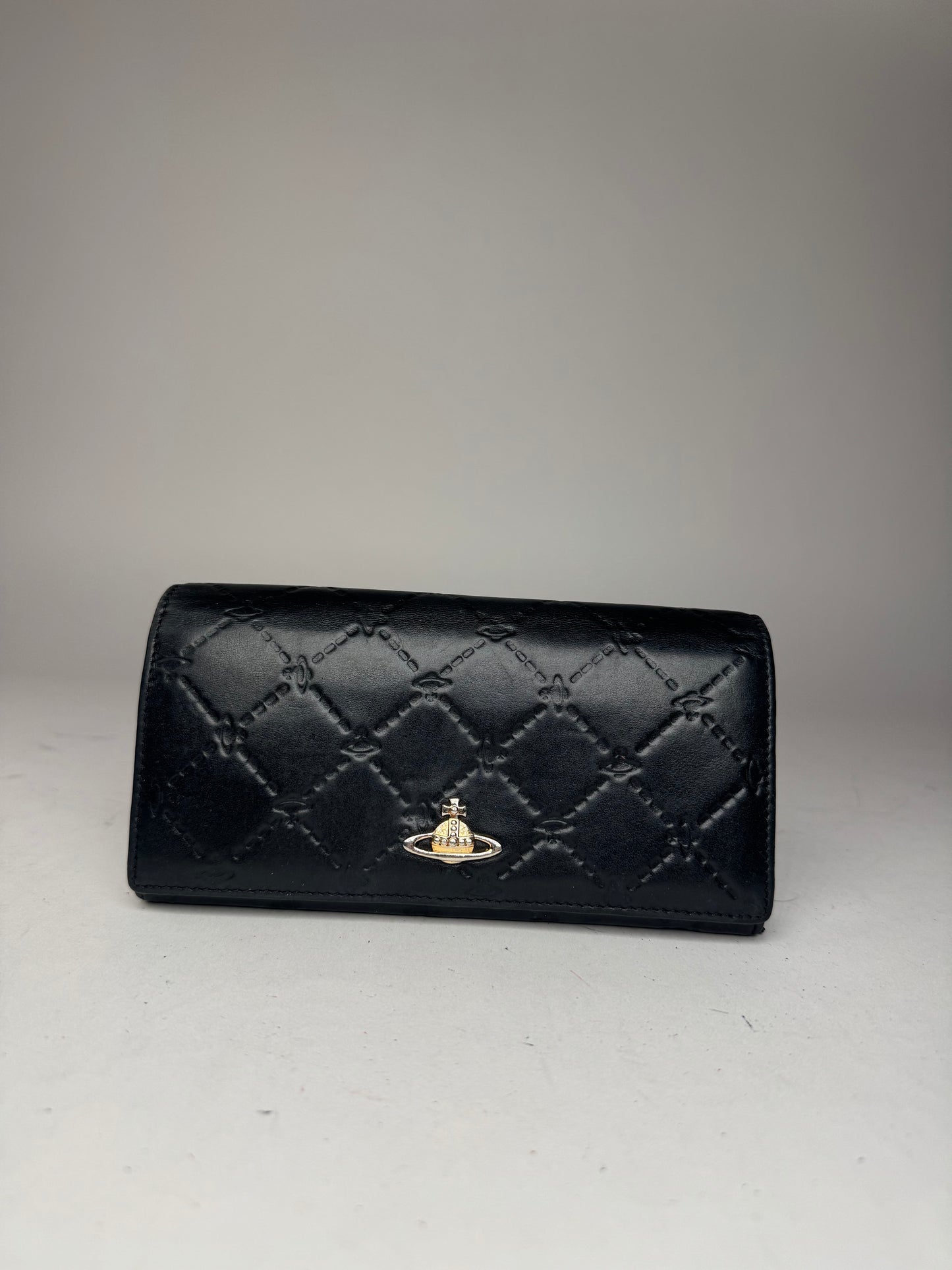 Vintage Vivienne Westwood Leather Wallet Black