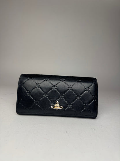 Vintage Vivienne Westwood Leather Wallet Black