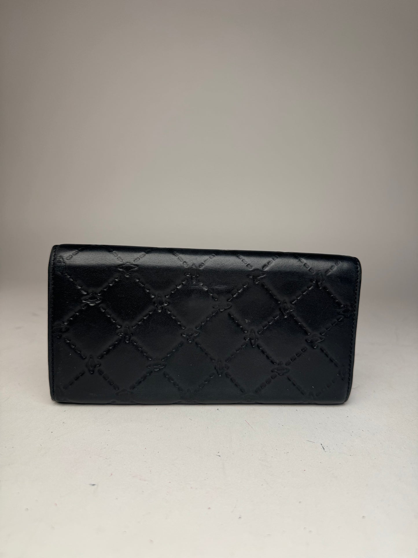 Vintage Vivienne Westwood Leather Wallet Black