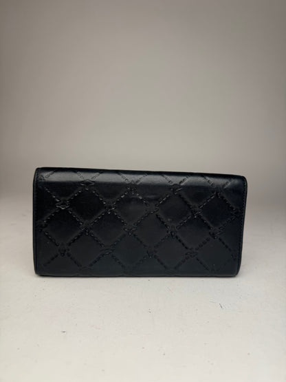 Vintage Vivienne Westwood Leather Wallet Black