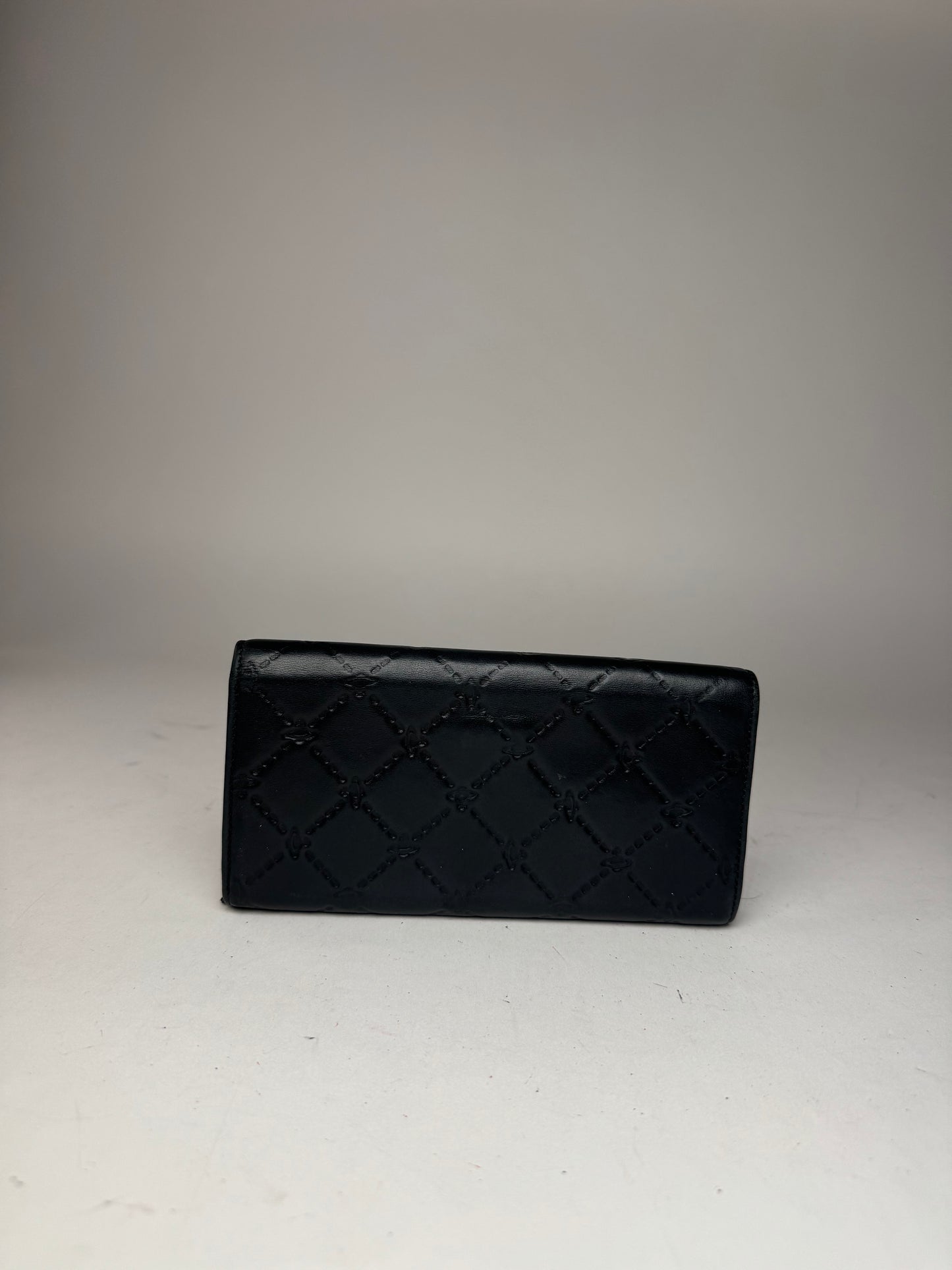 Vintage Vivienne Westwood Leather Wallet Black