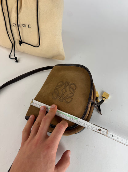 Vintage Loewe Madrid Multiway Amazona Bag Brown