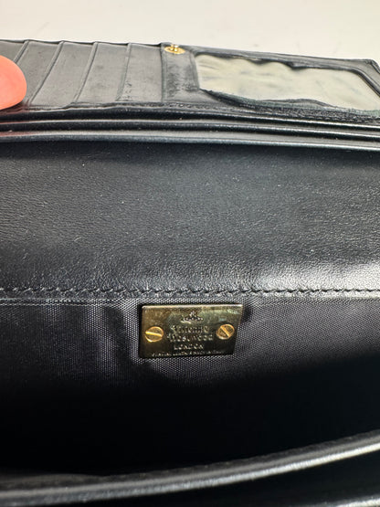 Vintage Vivienne Westwood Leather Wallet Black