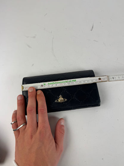Vintage Vivienne Westwood Leather Wallet Black