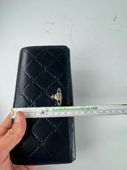 Vintage Vivienne Westwood Leather Wallet Black