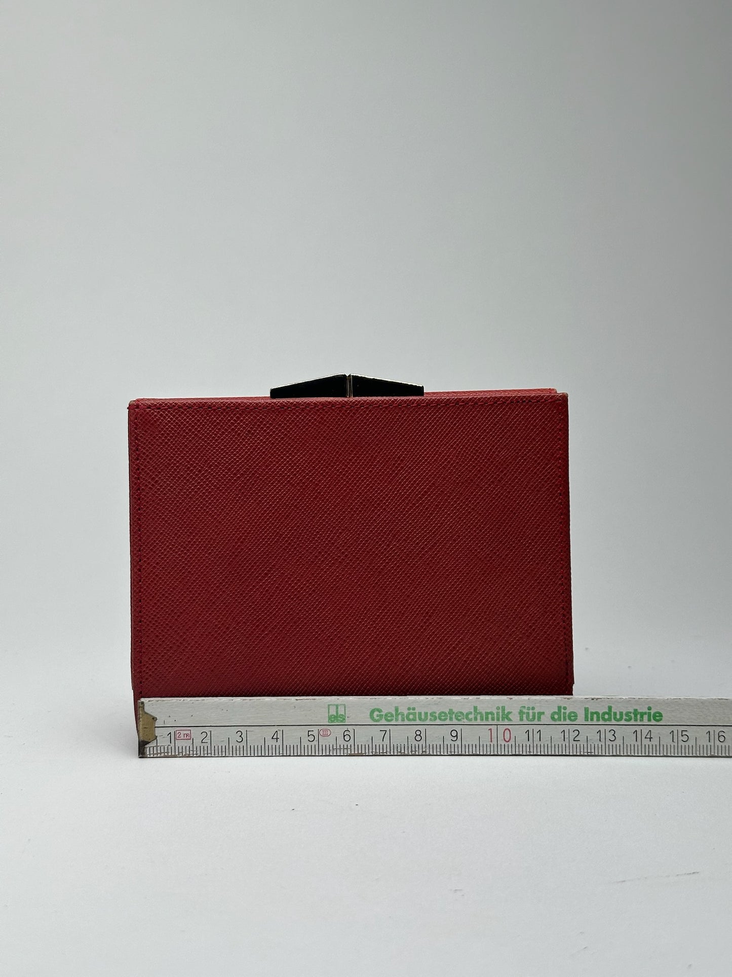 Vintage Givenchy Leather Wallet red