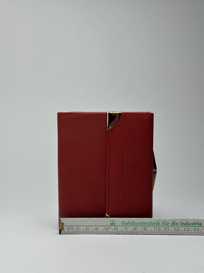 Vintage Givenchy Leather Wallet red