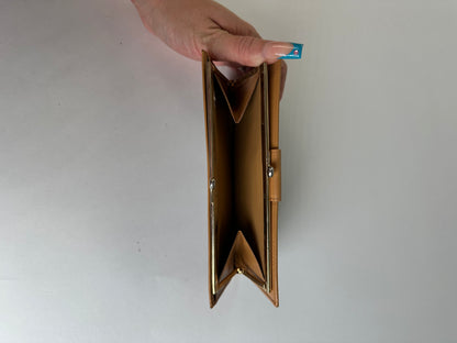 Vintage Celine Coated Wallet Brown