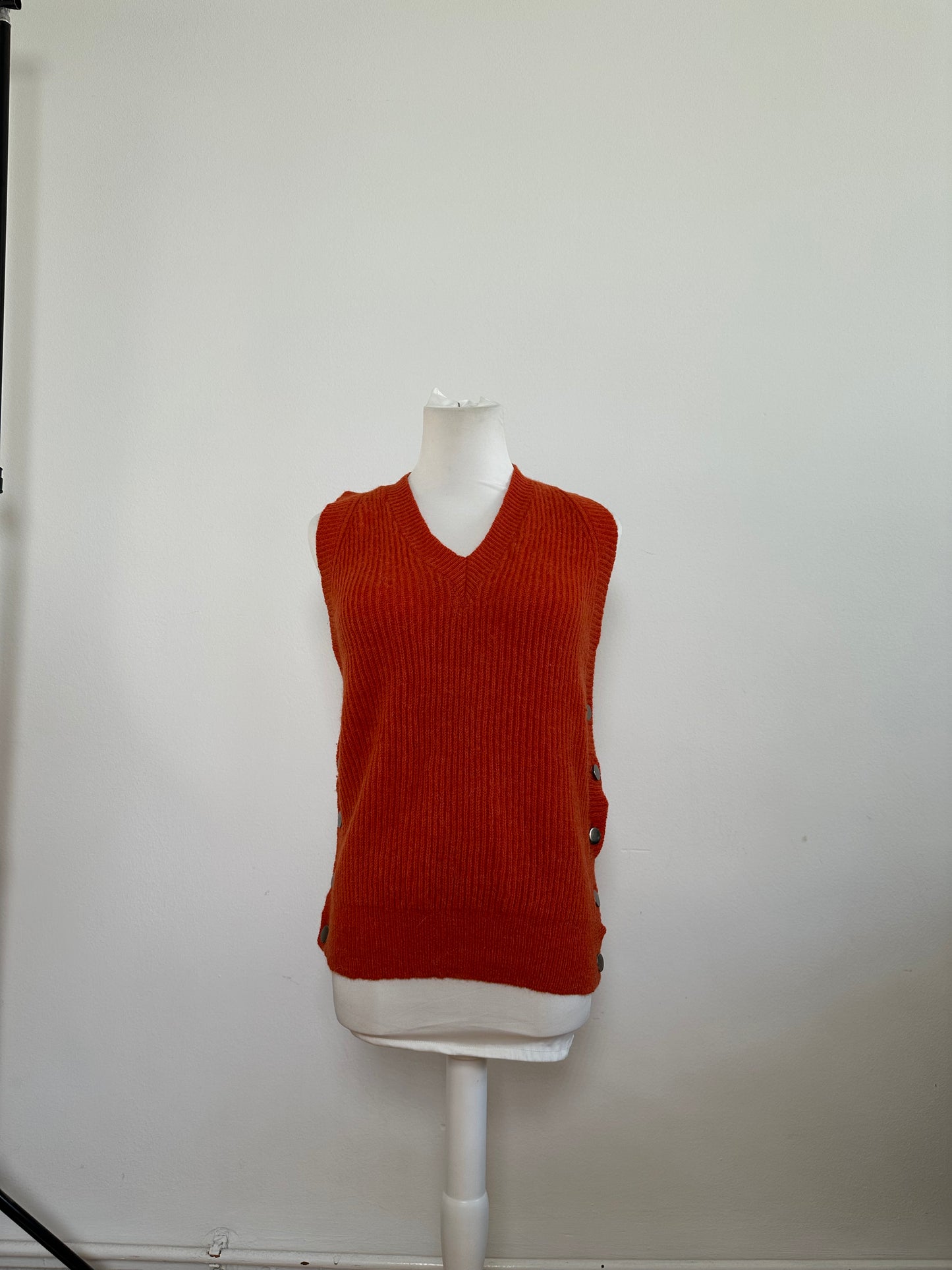 Vintage Chloe Wool Sweater Vest Vibrant