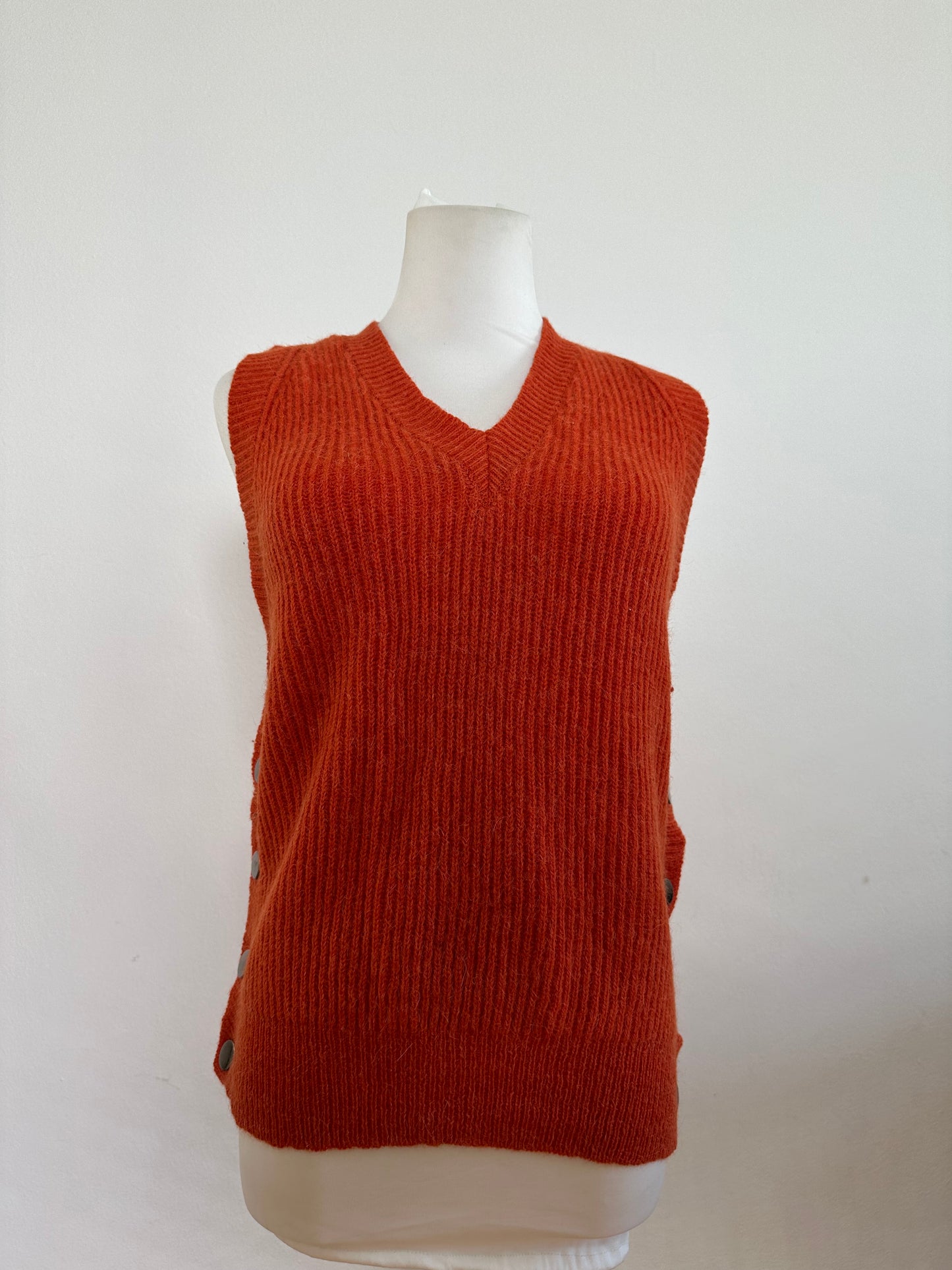 Vintage Chloe Wool Sweater Vest Vibrant
