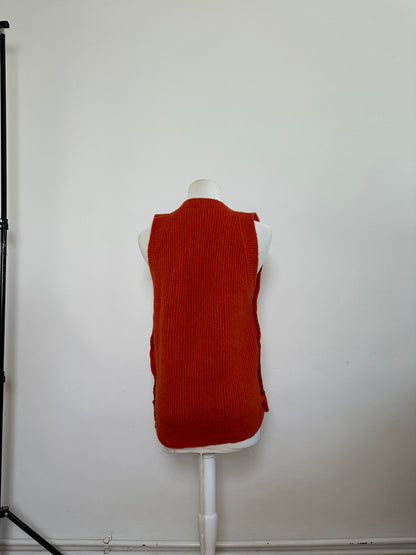 Vintage Chloe Wool Sweater Vest Vibrant