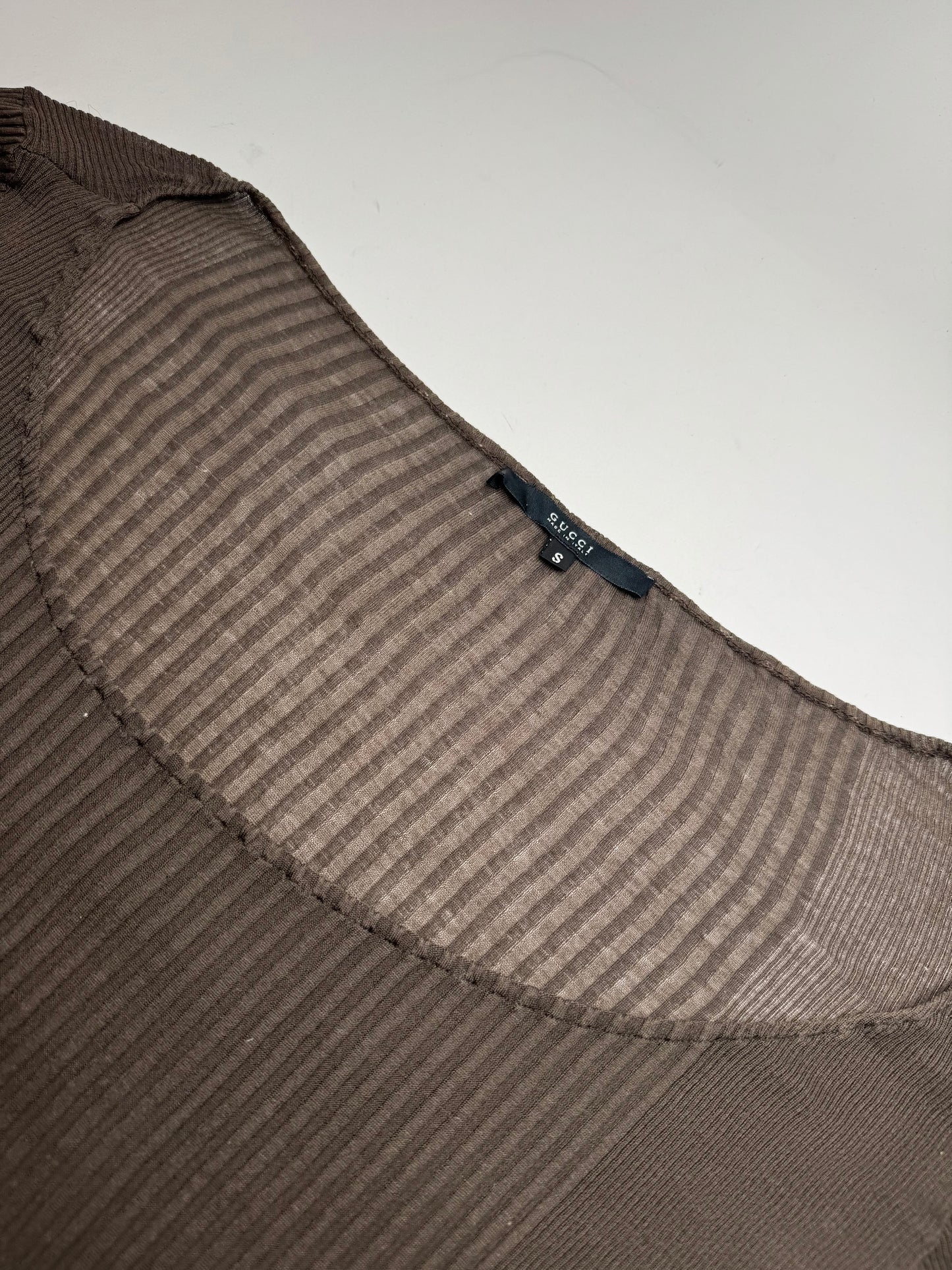Haut Gucci vintage marron S