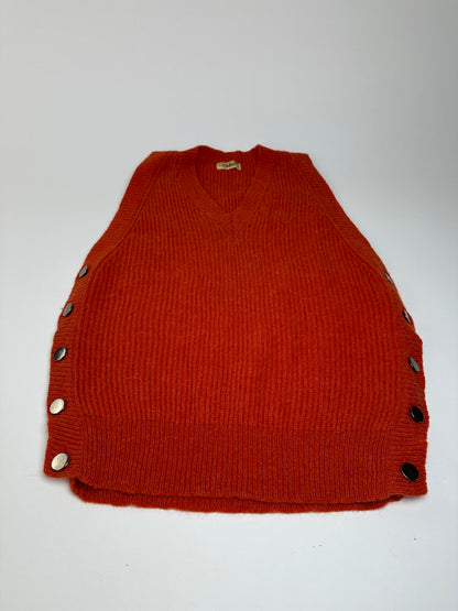 Vintage Chloe Wool Sweater Vest Vibrant
