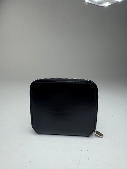 Vintage Cartier Panthere Patent Leather Card Holder Black