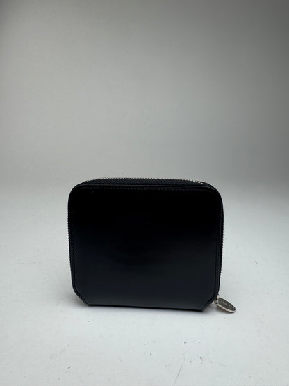 Vintage Cartier Panthere Patent Leather Card Holder Black