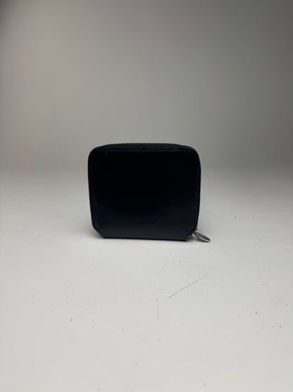 Vintage Cartier Panthere Patent Leather Card Holder Black