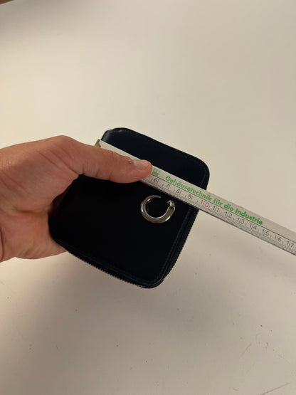 Vintage Cartier Panthere Patent Leather Card Holder Black