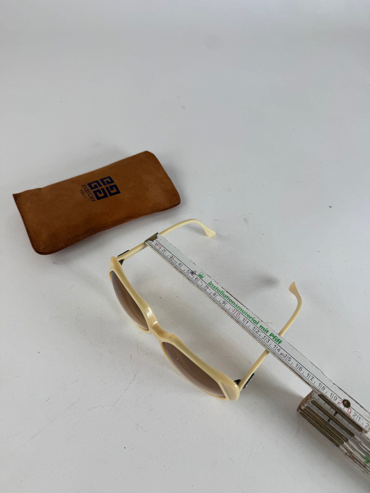 Vintage Givenchy Oversized Sunglasses White