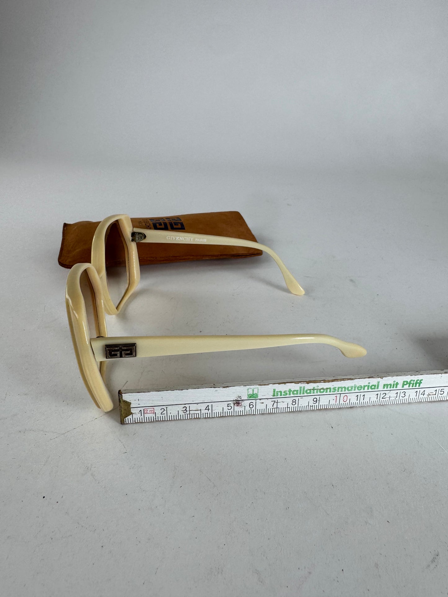 Vintage Givenchy Oversized Sunglasses White