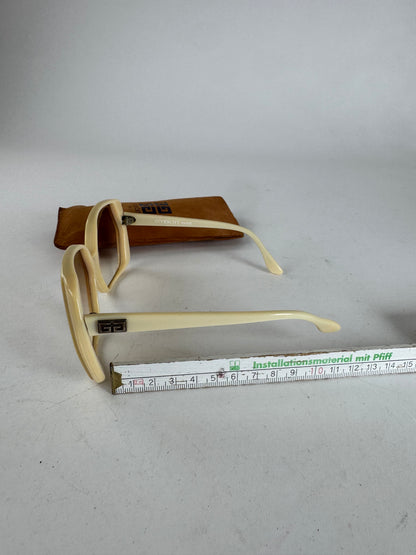 Vintage Givenchy Oversized Sunglasses White