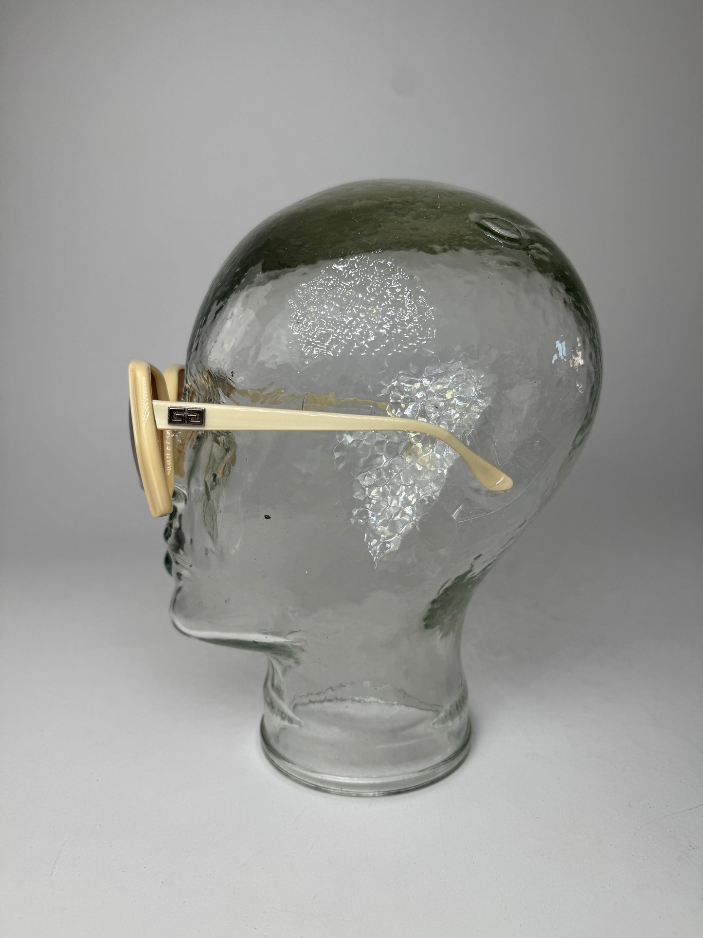 Vintage Givenchy Oversized Sunglasses White