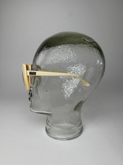 Vintage Givenchy Oversized Sunglasses White