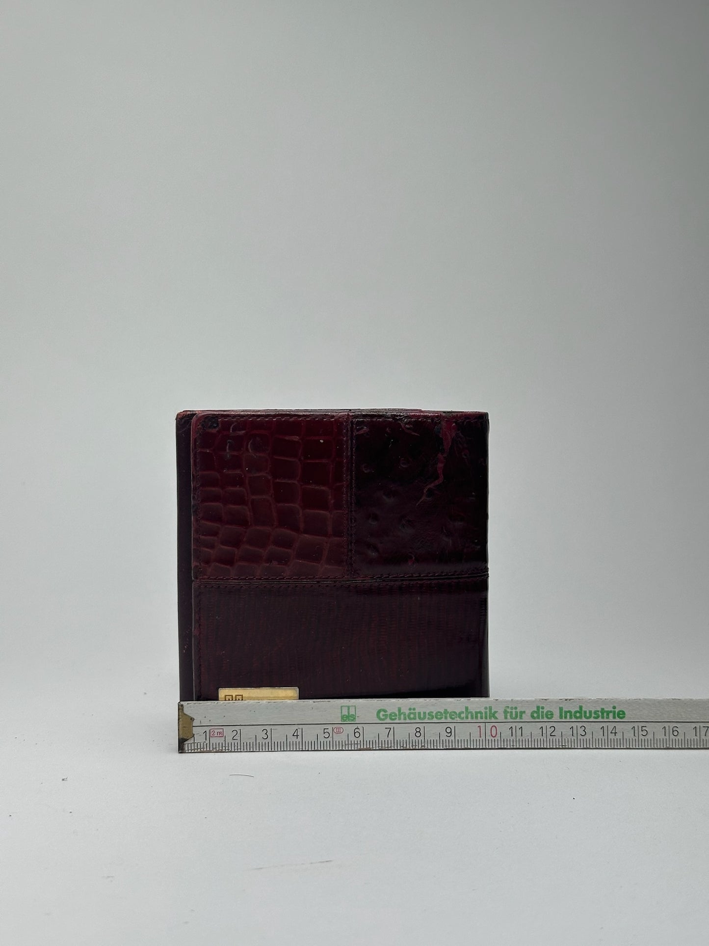Vintage Givenchy Patent Leather Wallet purple