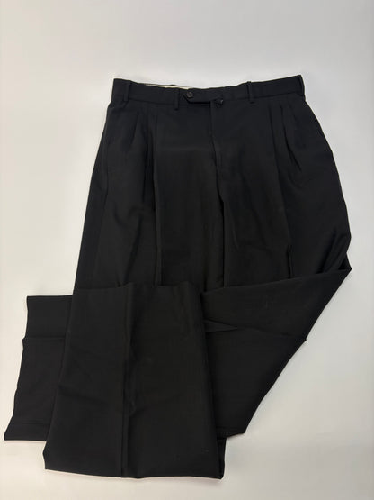 Vintage Fendi Men's Wool Blend Suit Set Black L