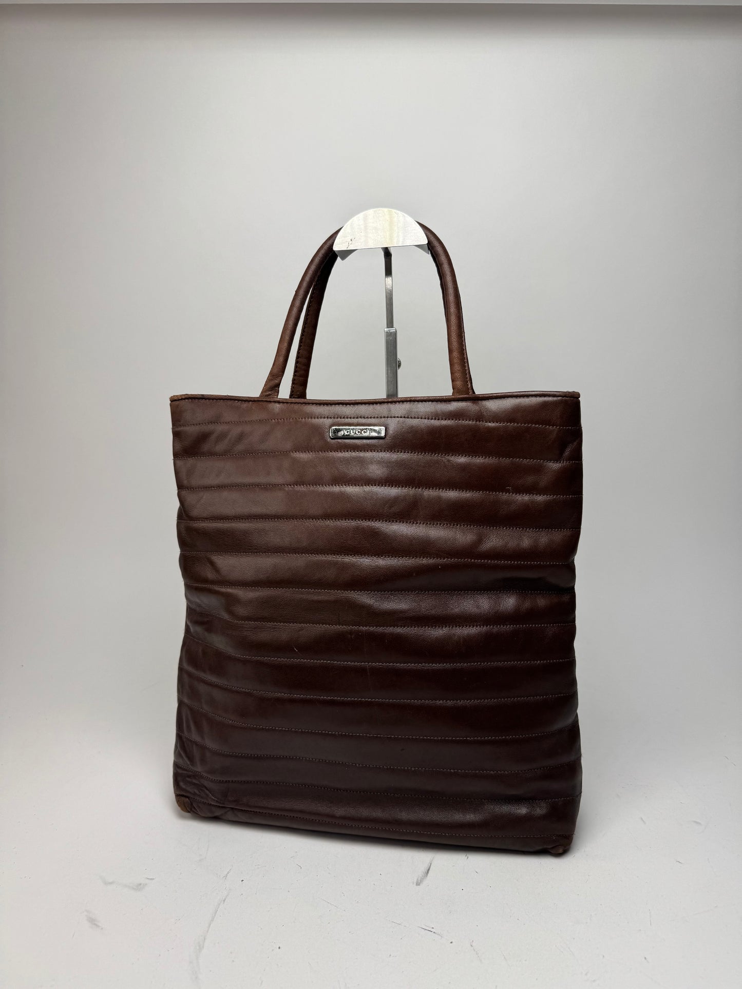 Vintage Gucci Leather handbag brown