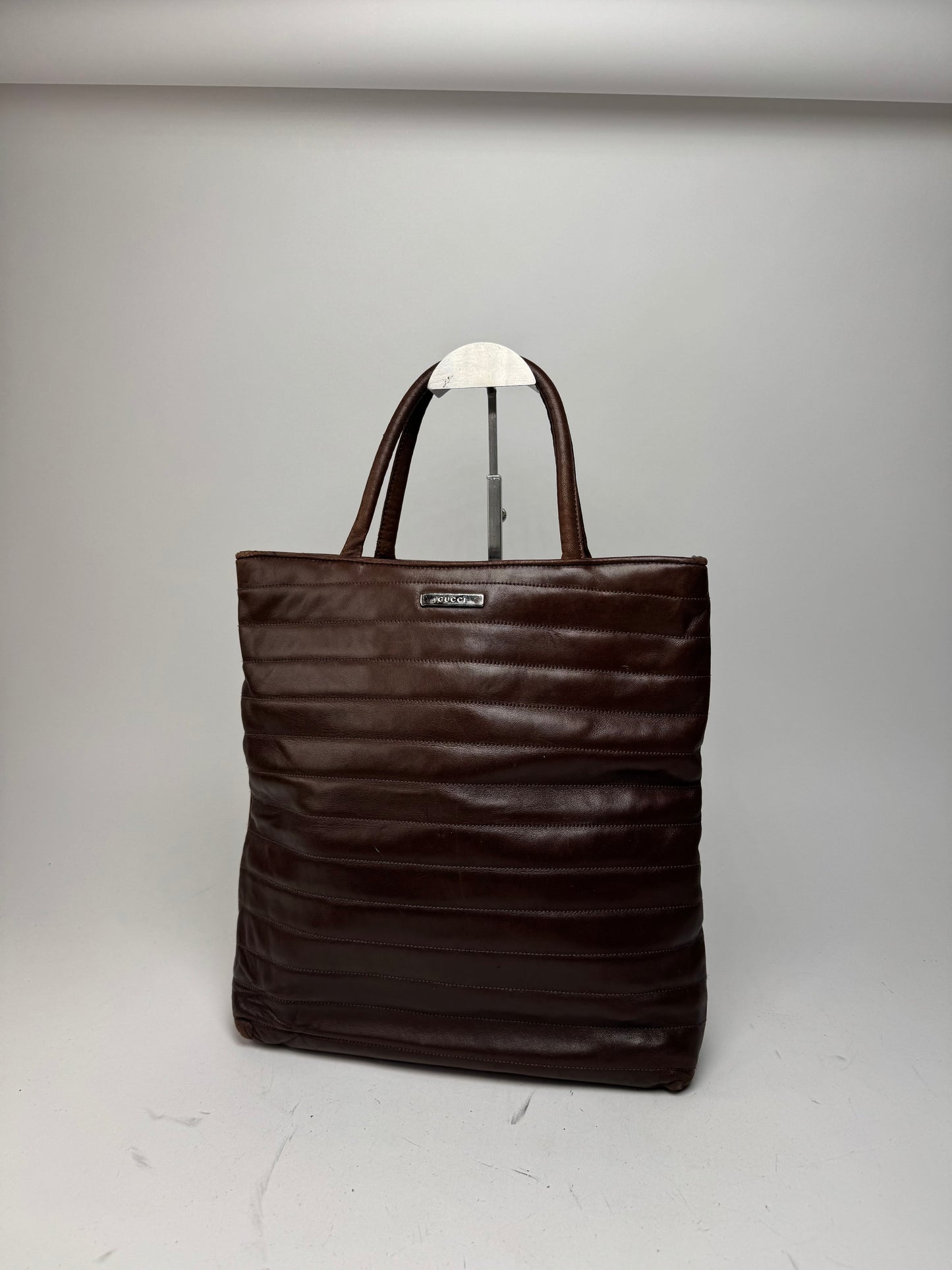 Vintage Gucci Leather handbag brown