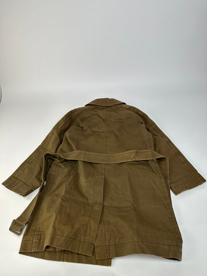 Vintage Comme Des Garçons Denim Trenchcoat Khaki S