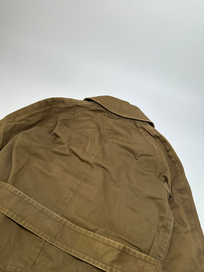 Vintage Comme Des Garçons Denim Trenchcoat Khaki S