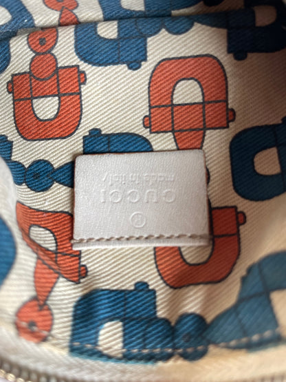 Vintage Gucci GG Supreme Bifold Wallet Early 2000s Cream