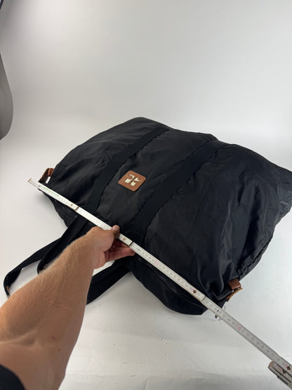 Sac de voyage vintage Courreges noir