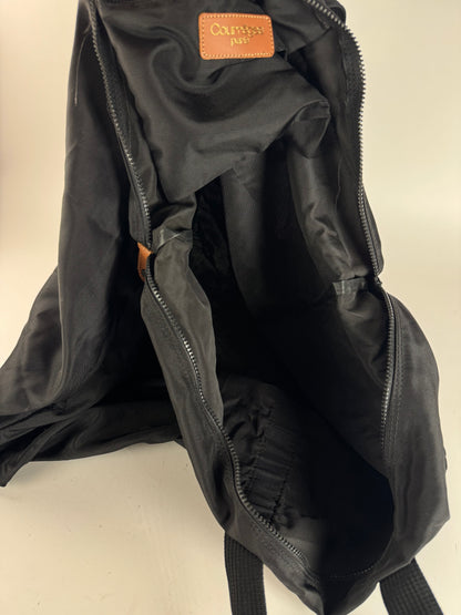 Sac de voyage vintage Courreges noir