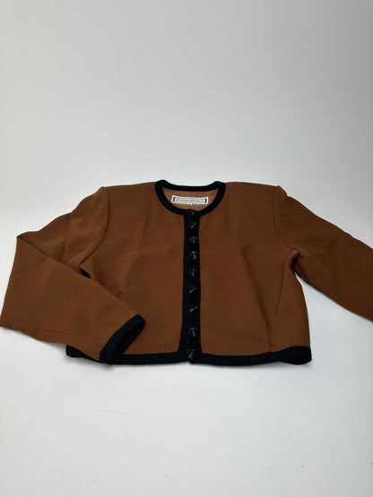Vintage Yves Saint Laurent Smooth Jacket Espresso