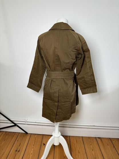 Vintage Comme Des Garçons Denim Trenchcoat Khaki S