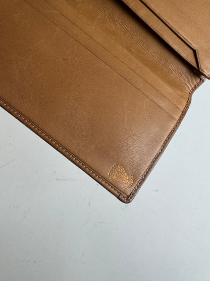 Vintage Gucci Monogram Card / ID Holder beige Brown