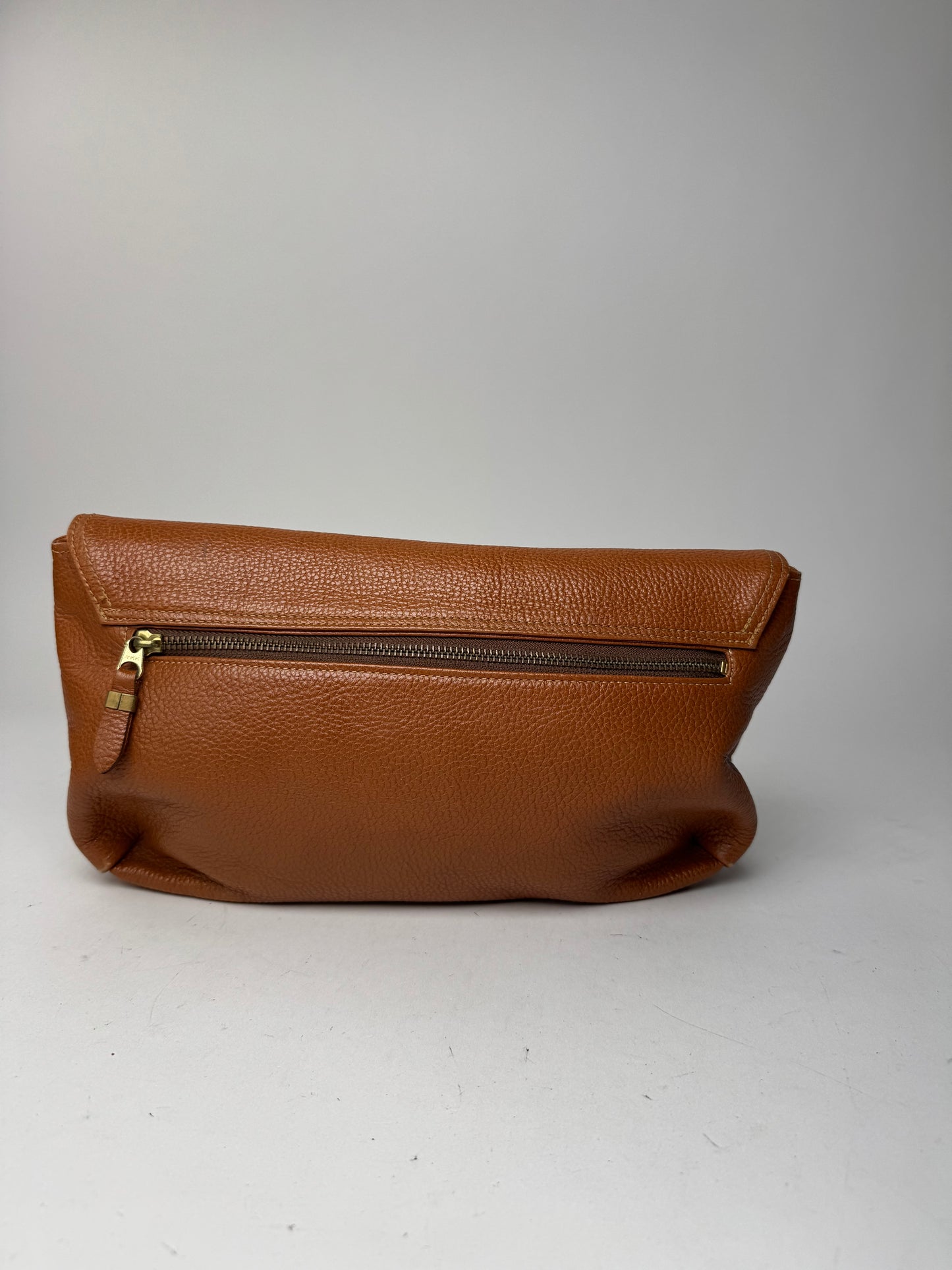 Pochette vintage en cuir marron Givenchy