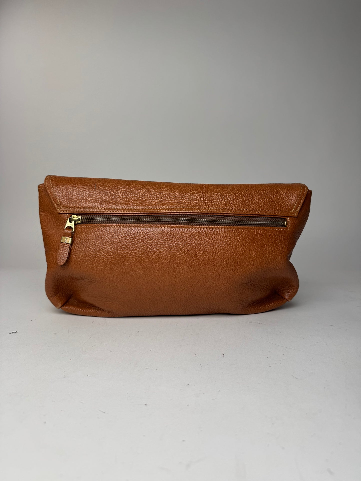 Pochette vintage en cuir marron Givenchy