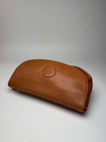 Pochette vintage en cuir marron Givenchy