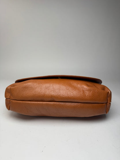 Pochette vintage en cuir marron Givenchy