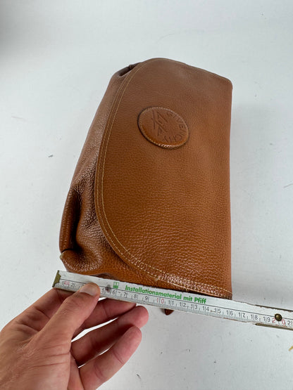 Pochette vintage en cuir marron Givenchy