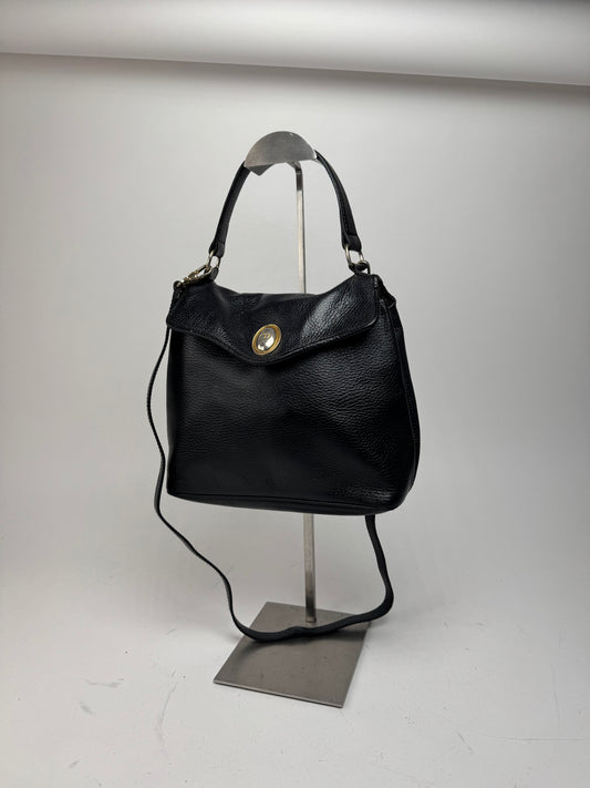Vintage Dior 2Way Leather Bag black