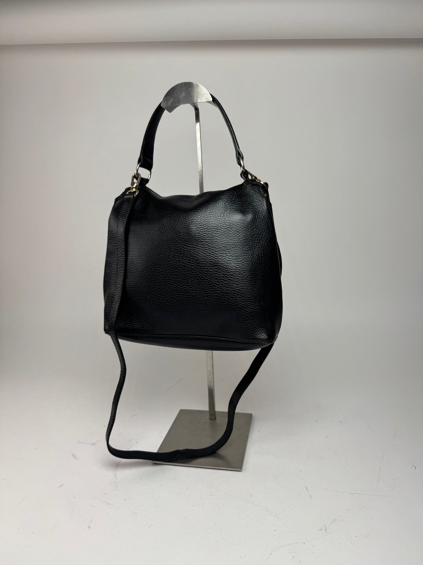 Vintage Dior 2Way Leather Bag black